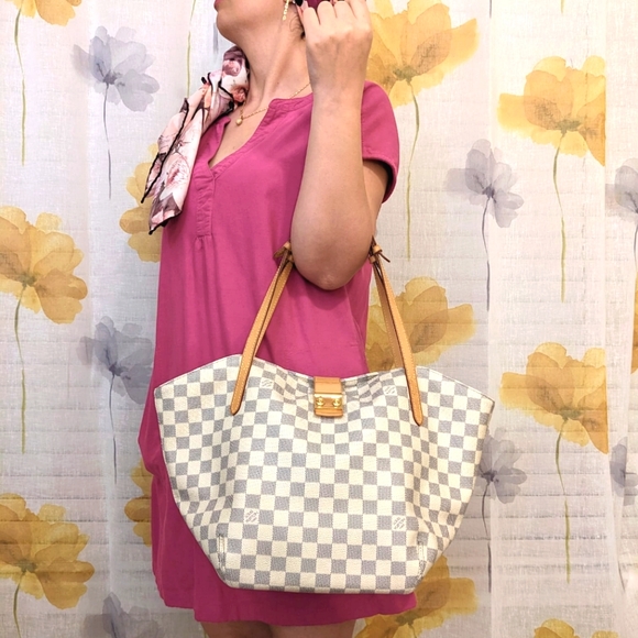 💎Authentic Louis Vuitton salina pm Damier azur shoulder bag - Picture 3 of 15